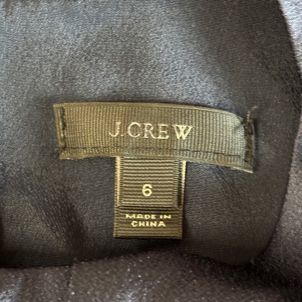 J.Crew Navy Silky Formal Dress – Size 6, Elegant Event Wear - Picture 9 of 11